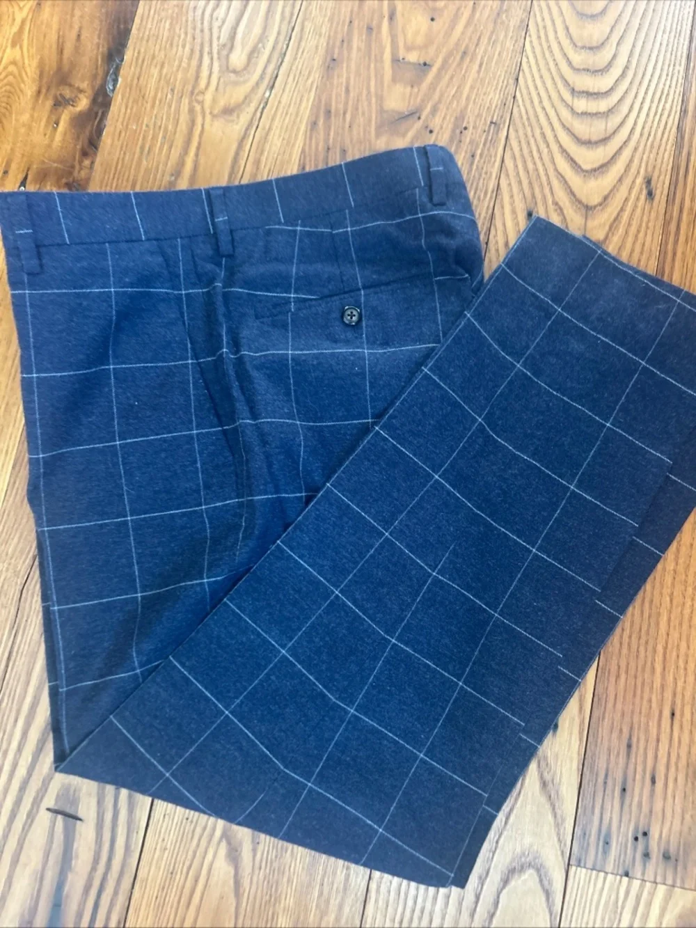 J.crew Ludlow slim wool flannel pant 32x29 navy blue